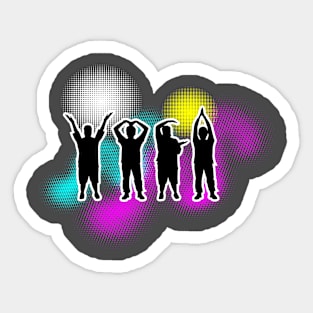 Dance Dads Sticker